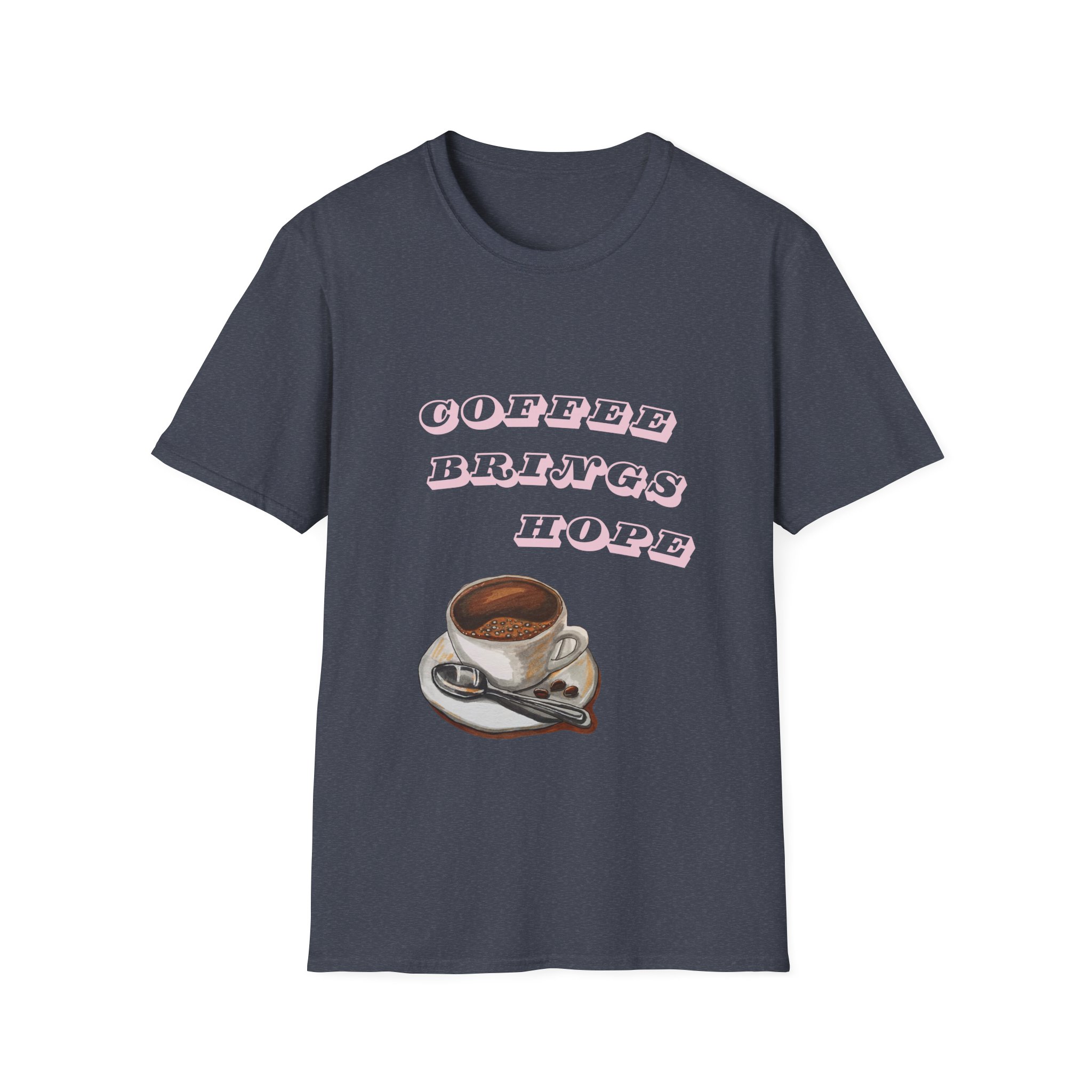 coffee brings hope funny coffee lover t shirt cute caffeine humor tee vintage cup graphic tee gildan 64000 coffee brings hope funny coffee lover t shirt cute caffeine humor tee vintage cup graphic tee gildan 64000