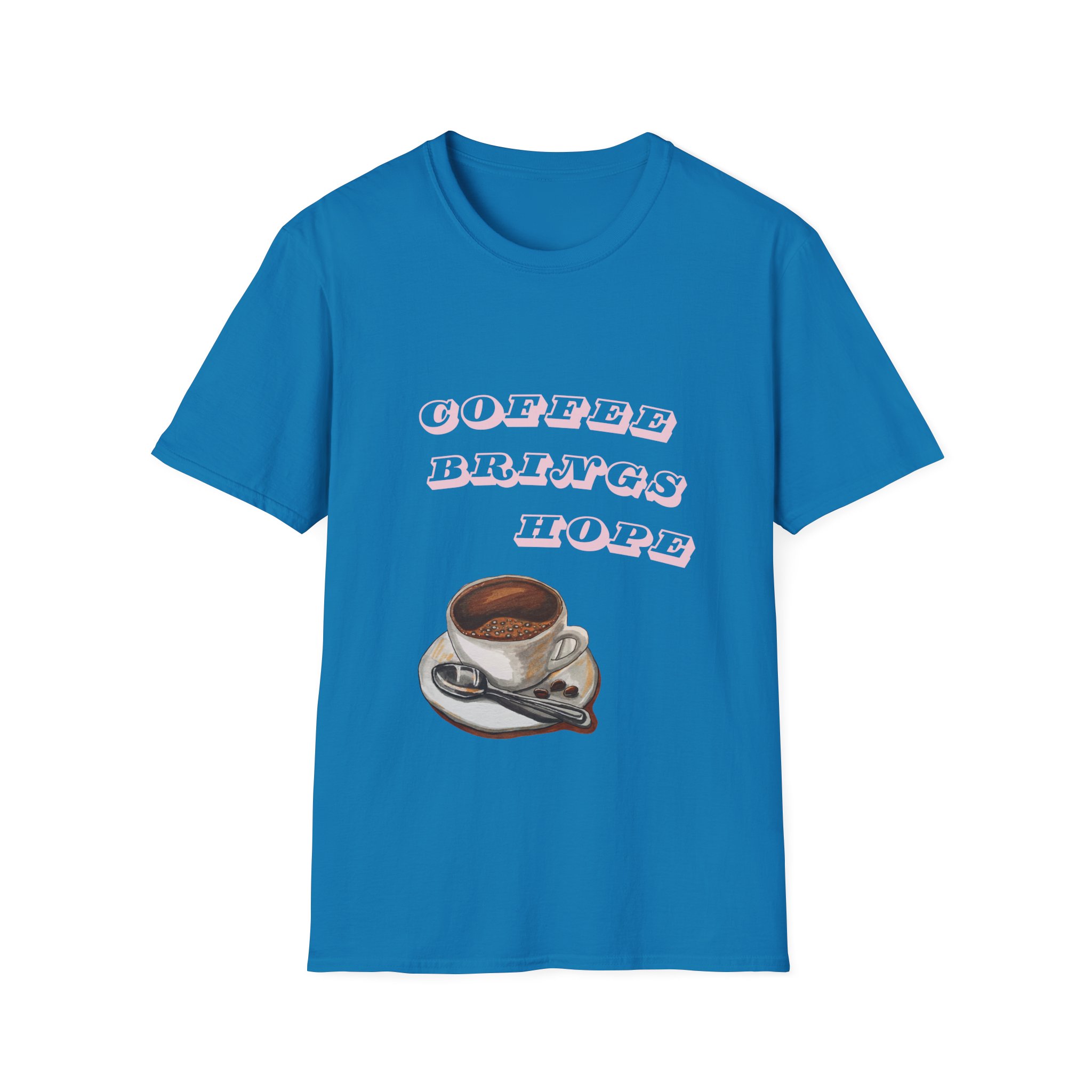 coffee brings hope funny coffee lover t shirt cute caffeine humor tee vintage cup graphic tee gildan 64000 coffee brings hope funny coffee lover t shirt cute caffeine humor tee vintage cup graphic tee gildan 64000