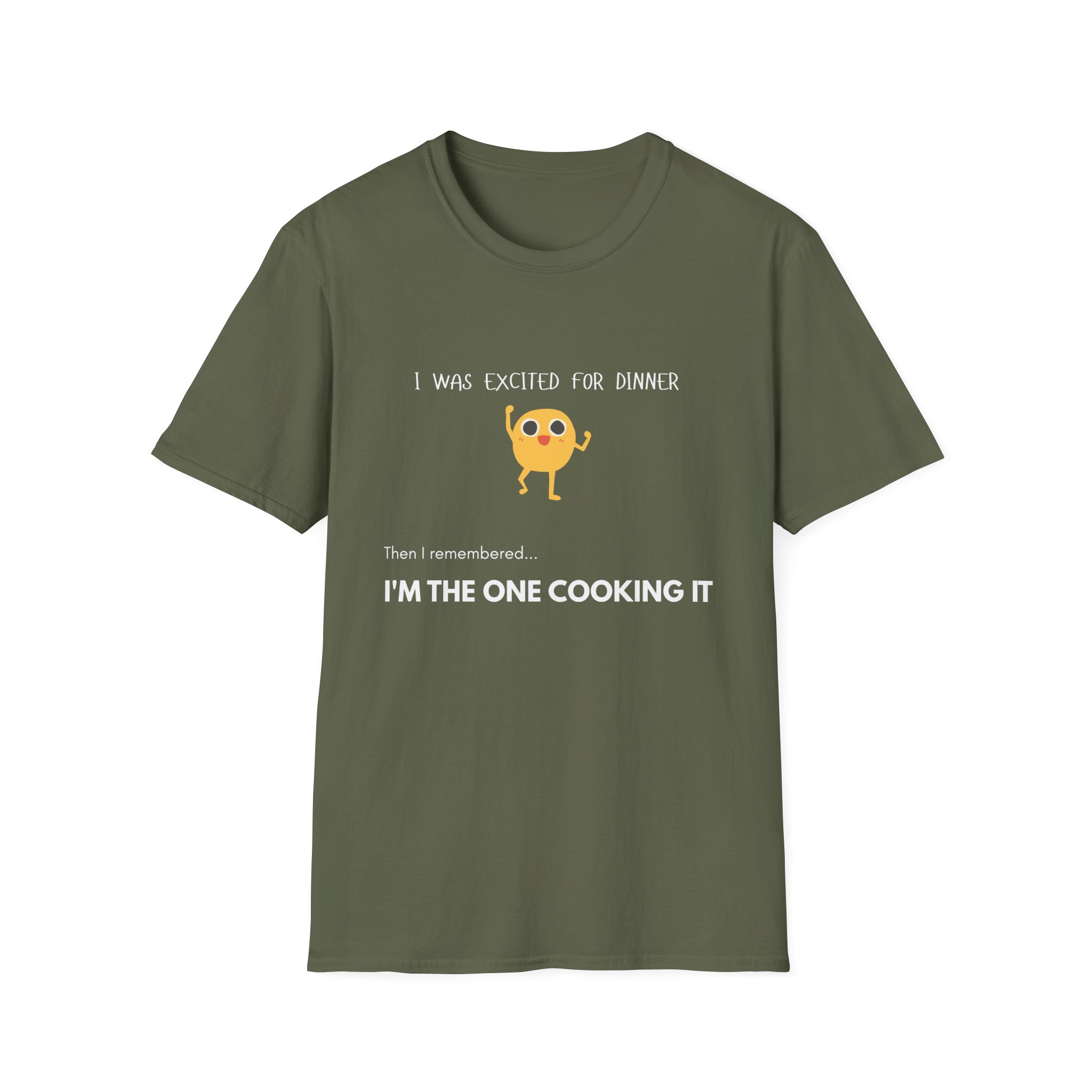 i was excited for dinner until i remembered i’m the one cooking it t shirt funny family life graphic tee gildan 64000 i was excited for dinner until i remembered i’m the one cooking it t shirt funny family life graphic tee gildan 64000