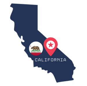 About Us california map