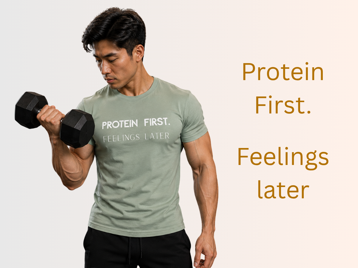 protein first feelings later