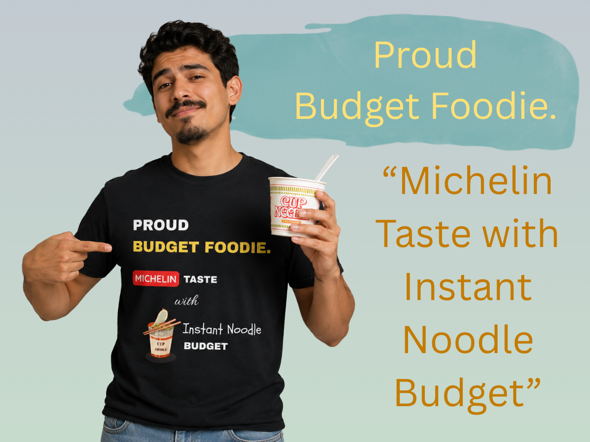 proud budget foodie - michelin taste with instant noodle budget