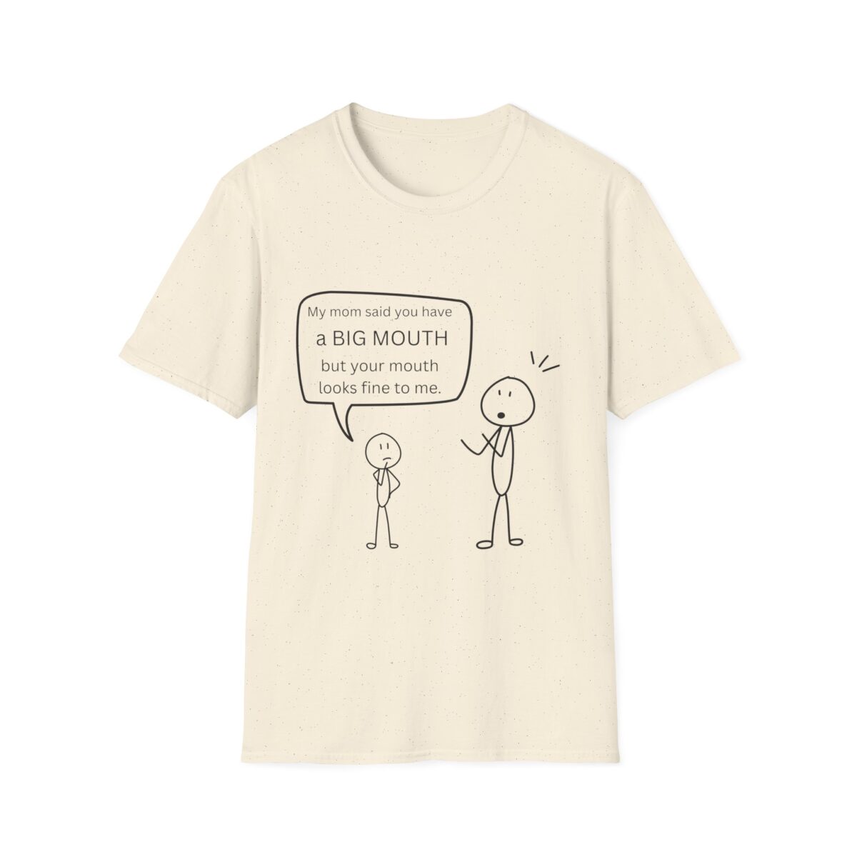 my mom said you have a big mouth funny kids say the funniest things shirt gildan 64000