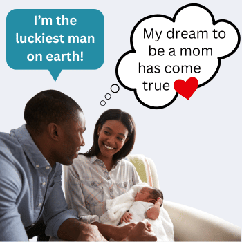 You can be 32 and have just become a new parent