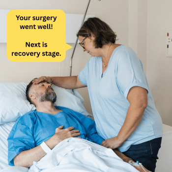 You can be 48 and recovering from a surgery