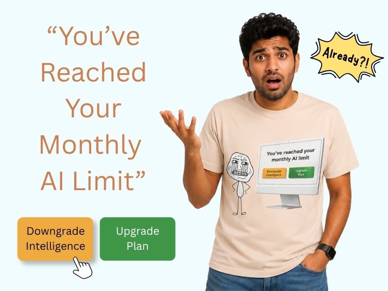 you've reached your monthly ai limit
