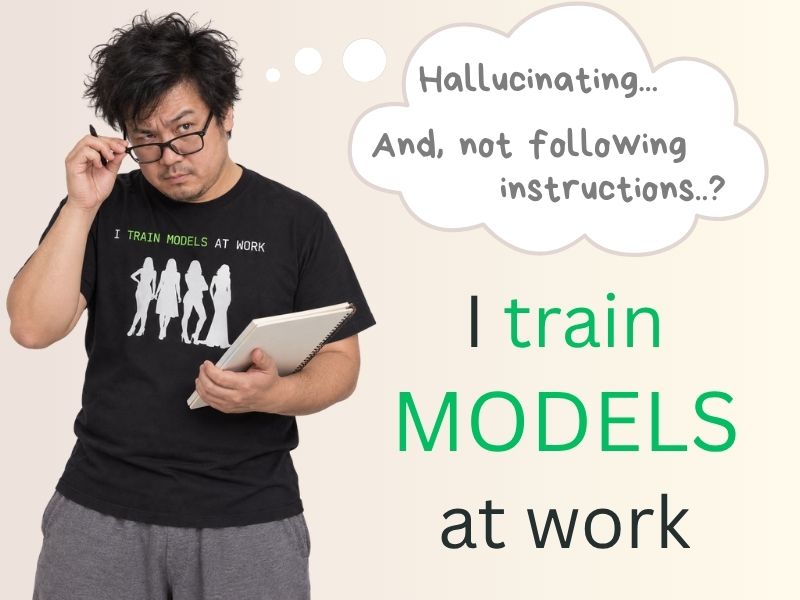 i train models at work